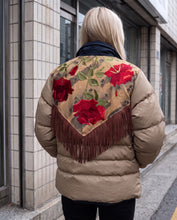 Three Roses Puffer jacket