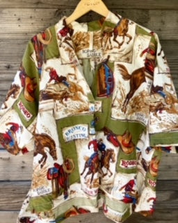 Rodeo cotton blouse