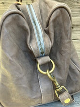 leather zip equestrian bag