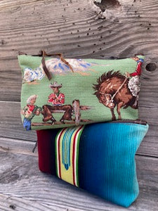 dude ranch zip pouch