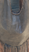 horse bit fringe shoulder bag