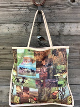 vintage 70's photo tote