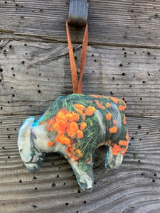 marigold burro ornament