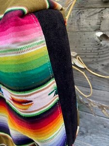 small serape tote