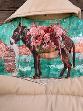 roses and burro puffer for Cindy
