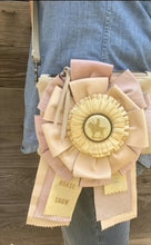 leather ribbon crossbody