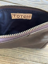leather horse show ribbon crossbody