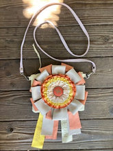 pastel leather ribbon bag