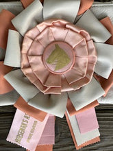 pink leather ribbon crossbody