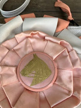pink leather ribbon crossbody