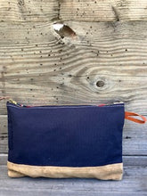vintage serape rainbow pouch