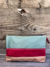 vintage serape zipper bag.