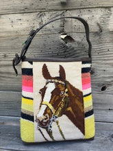small vintage horse bag