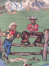 cowboy and roses vintage Levi's shirt