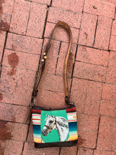 vintage horse crossbody