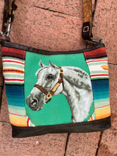 vintage horse crossbody