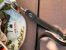 vintage serape zip crossbody with vintage show ribbon