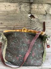 Vintage pendelton messenger bag
