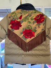 Three Roses Puffer jacket