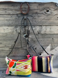 Diamond rose crossbody