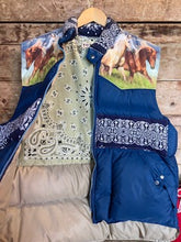 vintage XL mustang puffer