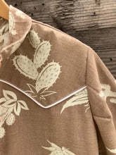 40's cactus print