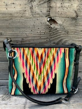 Vintage Mexican serape bag
