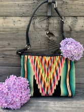 Vintage Mexican serape bag