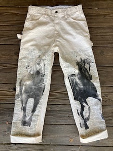 Horse pants size 8