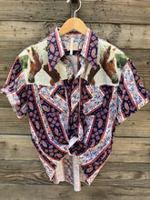 paint vintage western shirt