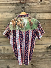 paint vintage western shirt