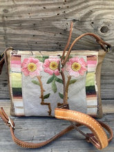 serape flower crossbody