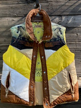 mustang puffer vest