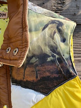 mustang puffer vest