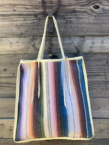 cactus serape tote