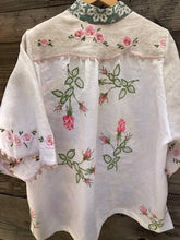 burrito and roses shirt
