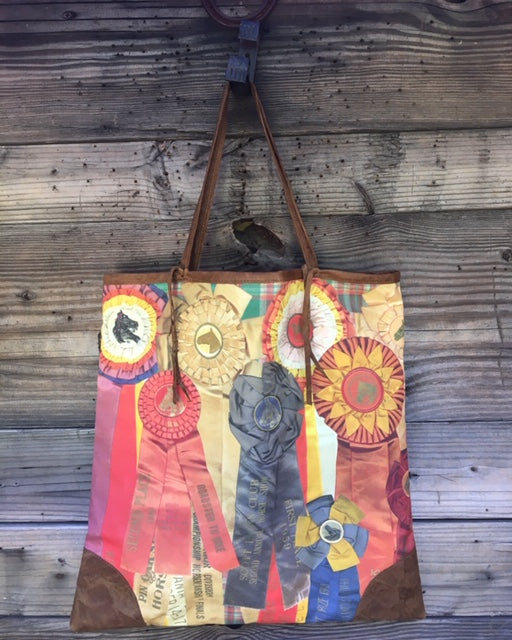 horse show ribbon tote